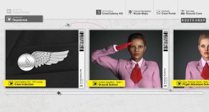 Cabin CrewCademy Website Prototype
