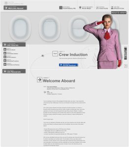 Cabin CrewCademy Website Prototype