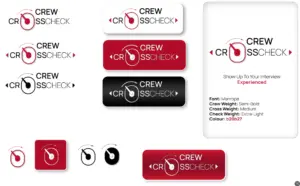 Crew Crosscheck Logo Design