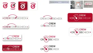 Crew Crosscheck Logo Design
