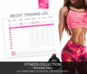 DreamGirl Fitness Weight Training Tracking