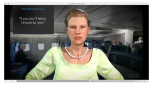 Small Talkward VR Simulation