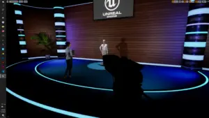 Small Talkward VR Simulation