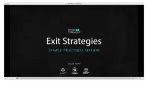 Small Talkward - Exit Strategies