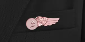 Cabin CrewCademy Wing Pin - Prototype