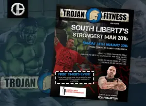Trojan Fitness Poster