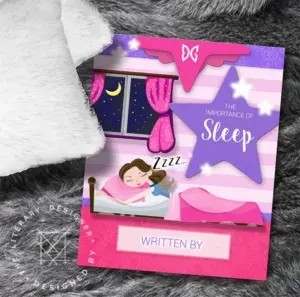 Sleep Book Cover Design