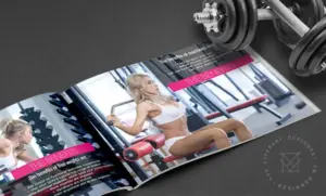 DreamGirl Fitness - Interior Book Design