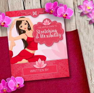 A simple guide to stretching and flexibility - book cover design